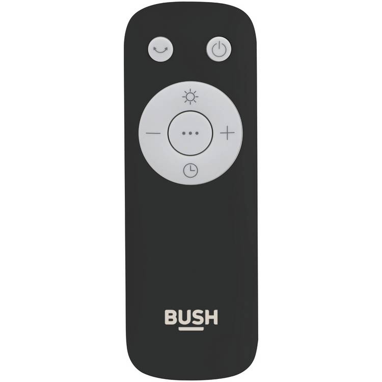 Bush black bladeless tower fan with HEPA filter (British brand)