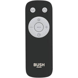 Bush black bladeless tower fan with HEPA filter (British brand)