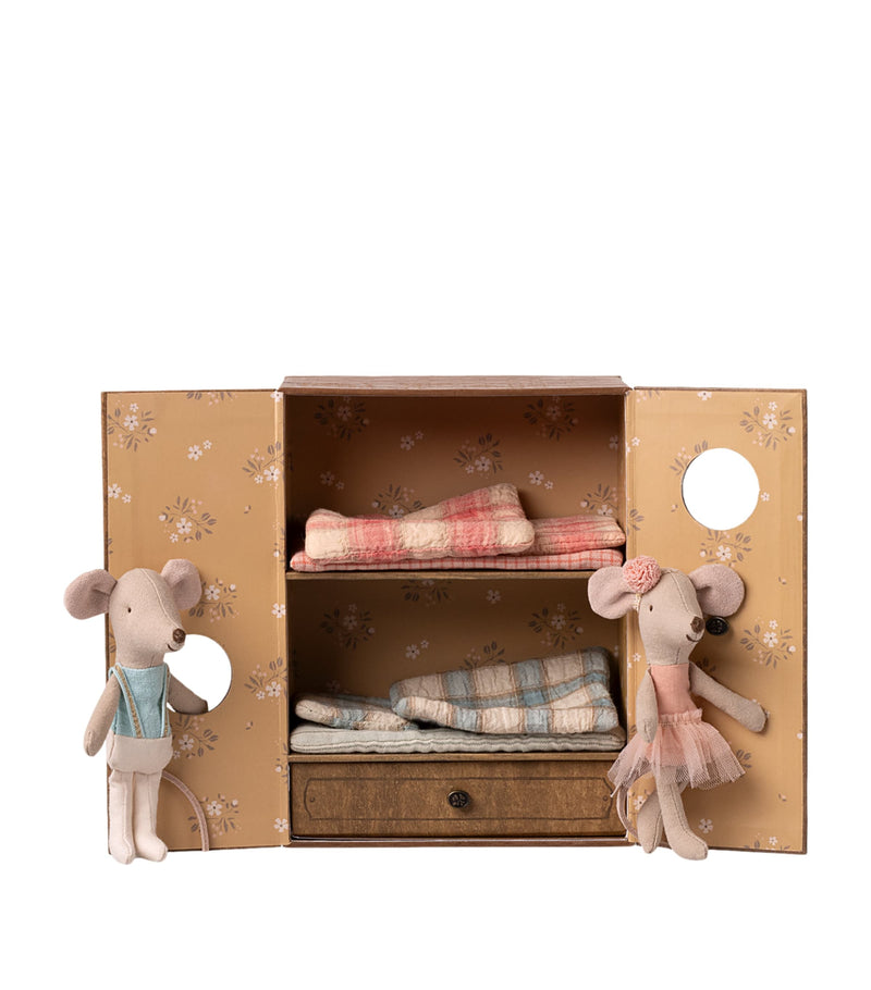 Maileg Ballet Mice with Dance Studio Playset 17cm, imported from the UK