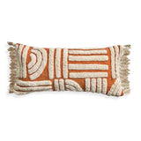 Habitat tufted cushion rust 30x60cm, UK version