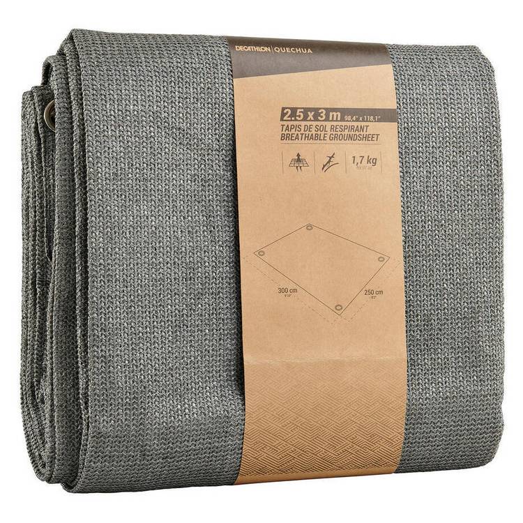Decathlon breathable groundsheet 3x2.5 metres, UK version