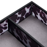Argos Home black metallic open glass jewellery box, UK version