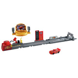Mattel Cars Piston Cup Jump and Stunt Runway playset, UK version