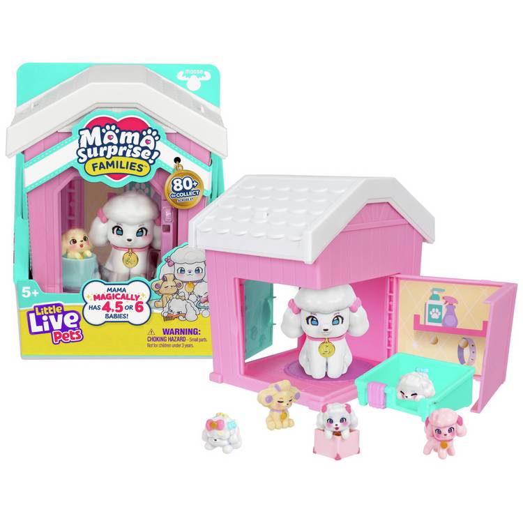 Little Live Pets Mama Surprise Families playset, imported from the UK