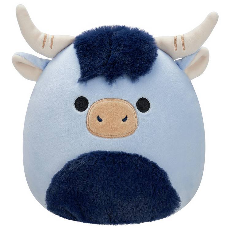 Squishmallows Toro blue Highland cow plush 7.5 inch - British product