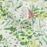RHS flower medley cream wallpaper, UK version