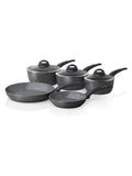 Tower 5 Piece Frying Pan and Saucepan Set (British brand)