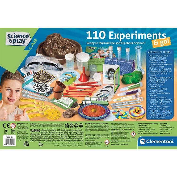 Science and Play science experiment kit 110 experiments, imported from the UK