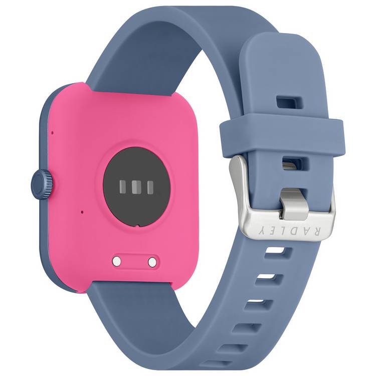 Radley Denim Blue smart watch with silicone strap - British product