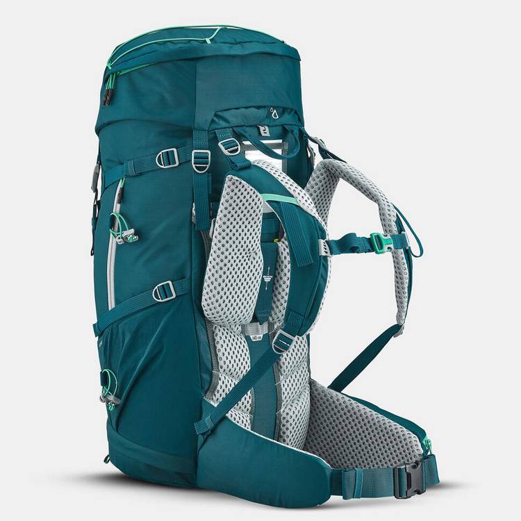 Decathlon kids hiking backpack blue 50L (British brand)