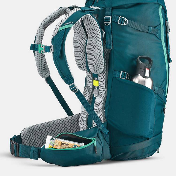 Decathlon kids hiking backpack blue 50L (British brand)