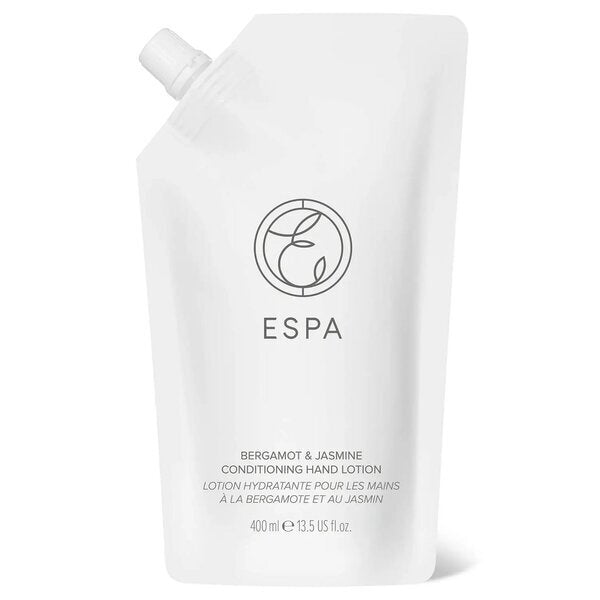 ESPA - Hand Lotion refill Pouch 400ml Bergamot - Jasmine