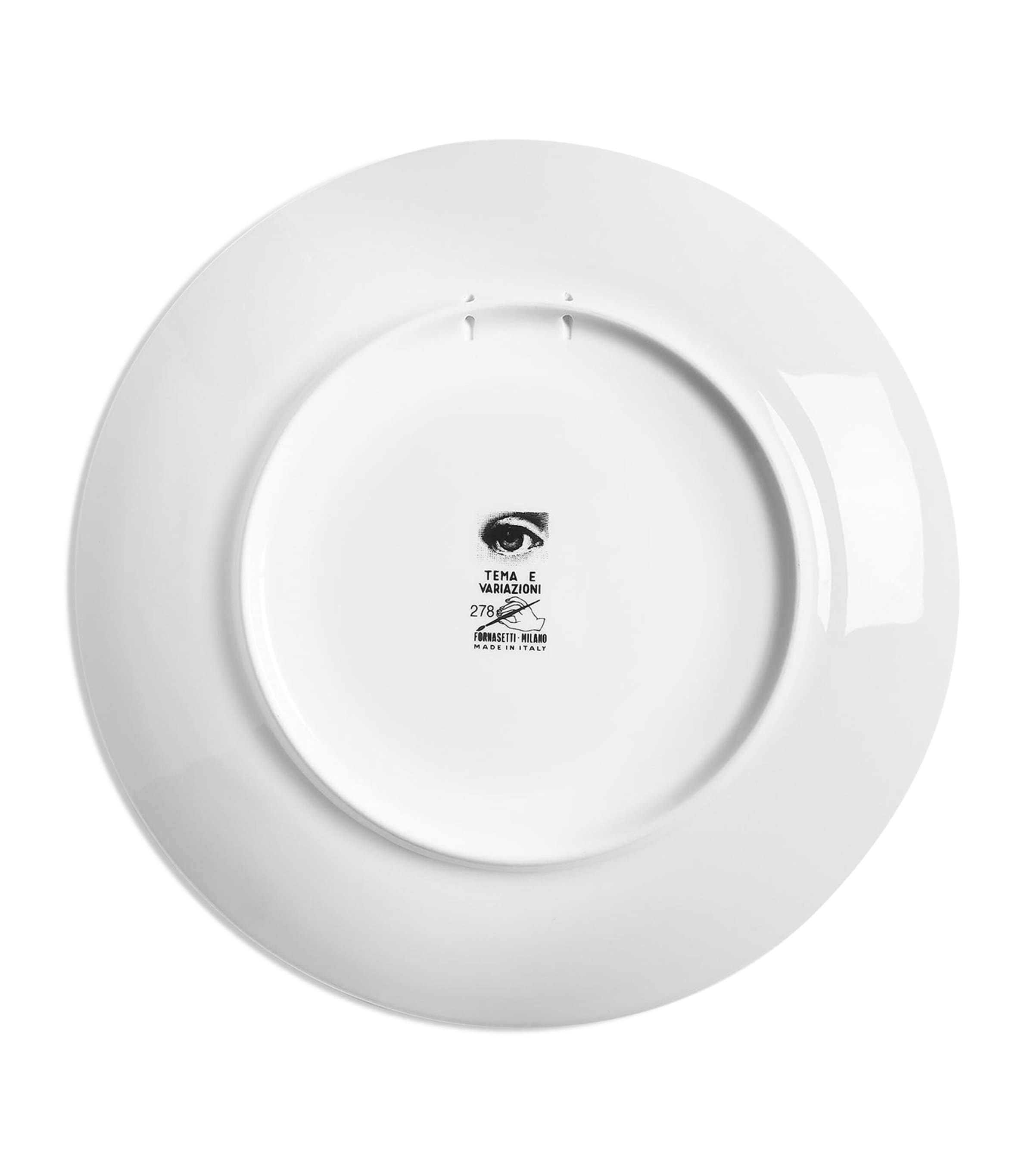 Fornasetti Tema e Variazioni No. 278 wall plate 26cm - British product