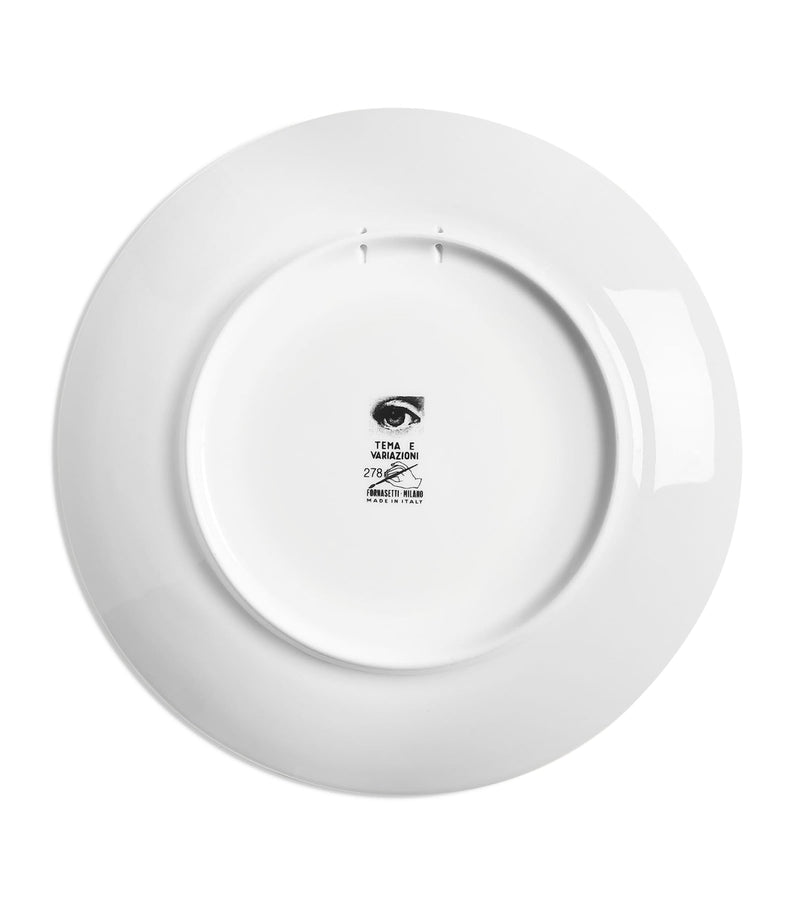 Fornasetti Tema e Variazioni No. 278 wall plate 26cm - British product
