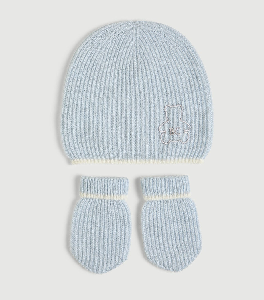 Brunello Cucinelli kids cashmere beanie mittens socks set - British product
