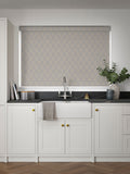 Next Fresca Grey blackout roller blind (British brand)