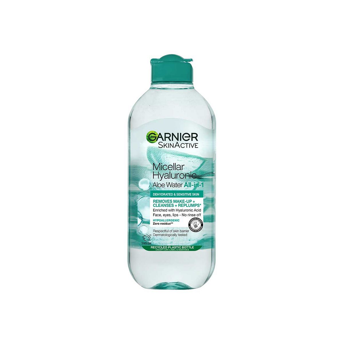 Garnier Micellar Hyaluronic Aloe Water Facial Cleanser For Dehydrated Skin 400ml GOODS Boots   