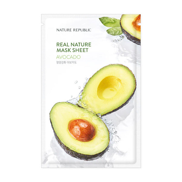 Nature Republic Real Nature Avocado Mask Sheet (British brand)