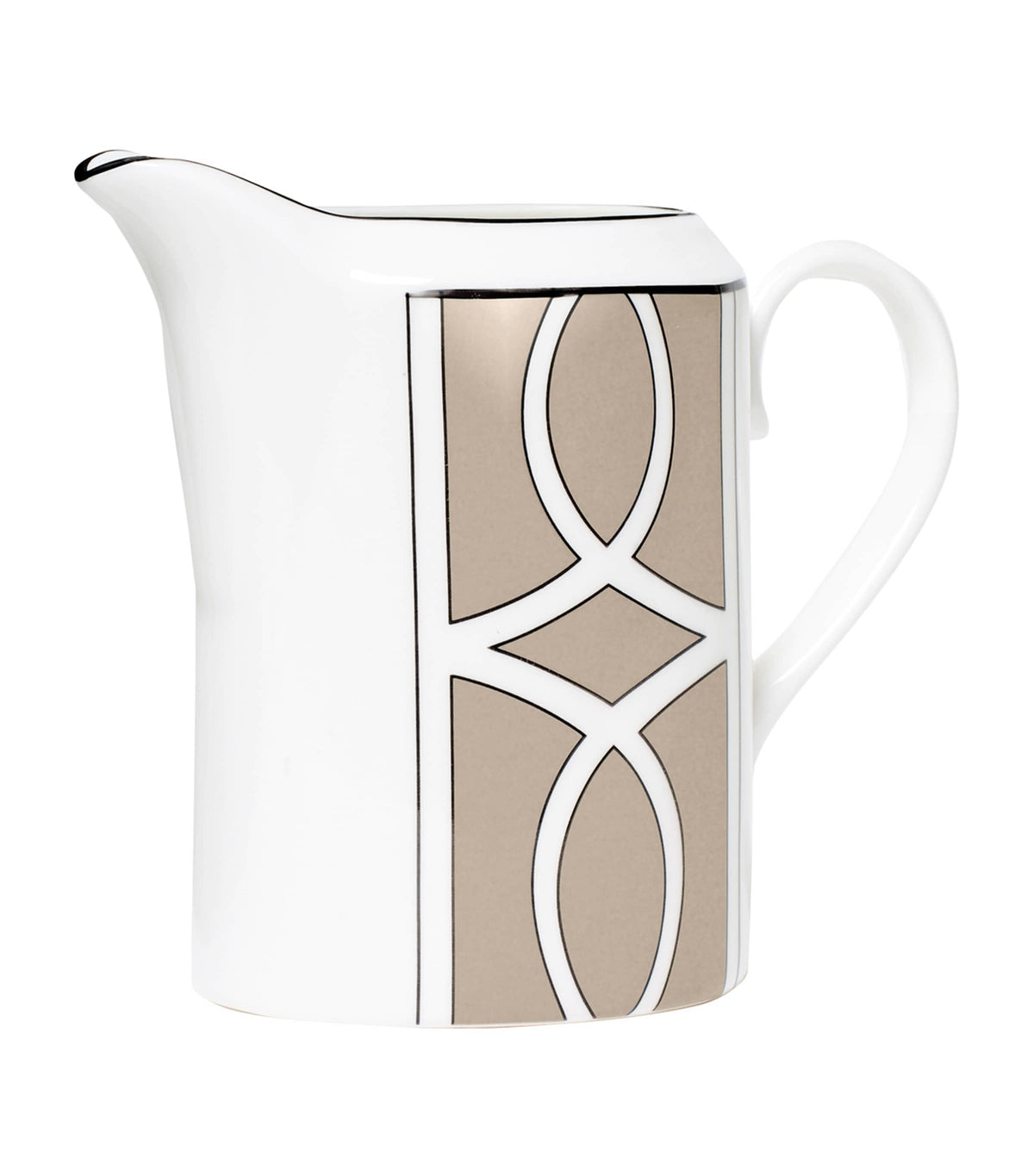 O.W. London geometric print milk jug 235ml, imported from the UK