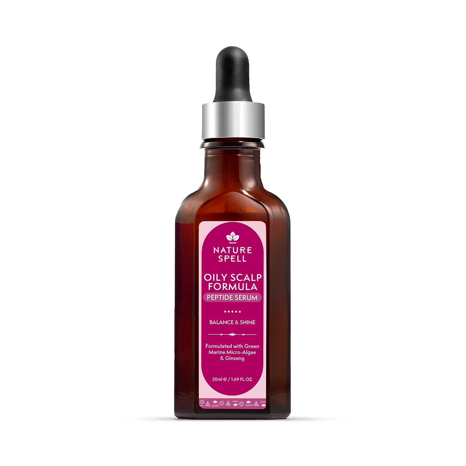 Nature Spell Balance Shine Peptide Serum 50ml (British brand)
