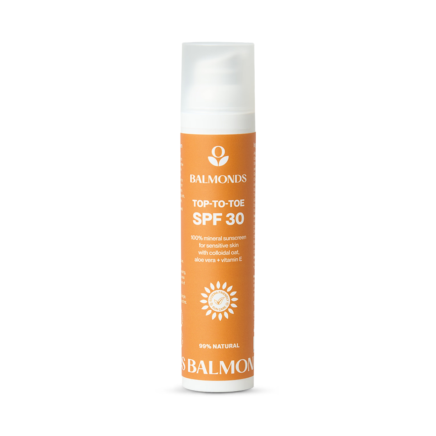 Balmonds Top-To-Toe SPF30 sunscreen 100ml - British product