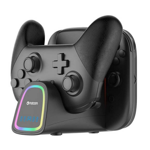 Nacon Quadpro RGB Charger for Nintendo Switch - (British brand)