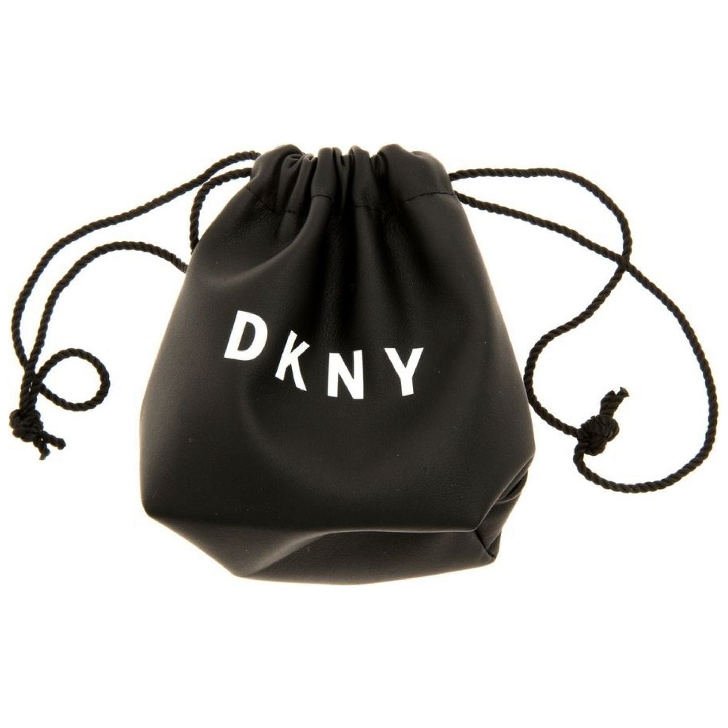 DKNY gold black double layer pendant necklace 16 inches, UK version