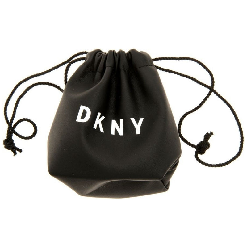 DKNY gold black double layer pendant necklace 16 inches, UK version