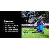 Vacmaster 18L garden vacuum with blower - British product
