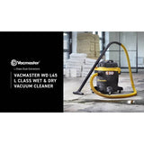 Vacmaster L Class wet dry vacuum cleaner 45L (British brand)