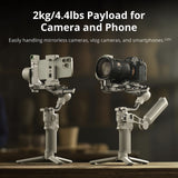 DJI RS 4 Mini Combo gimbal stabilizer for cameras, UK version