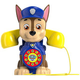 Paw Patrol Chase pull-along telephone toy for kids (British brand)