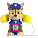 Paw Patrol Chase pull-along telephone toy for kids (British brand)