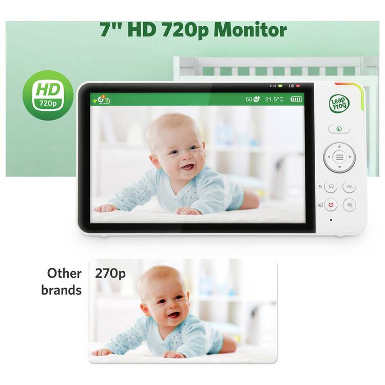 Leapfrog LF4917HD baby monitor 1080p Wi-Fi, imported from the UK