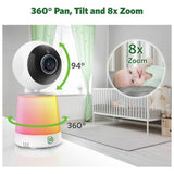 Leapfrog LF4917HD baby monitor 1080p Wi-Fi, imported from the UK