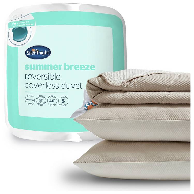 Silentnight Summer Breeze coverless duvet single 2.5 tog, UK version