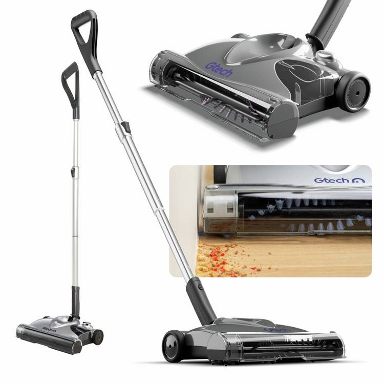 Gtech SW02 cordless power carpet sweeper (British brand)