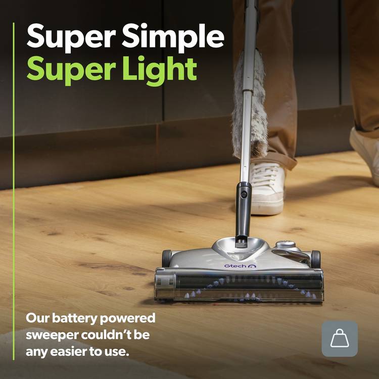 Gtech SW02 cordless power carpet sweeper (British brand)