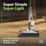 Gtech SW02 cordless power carpet sweeper (British brand)