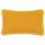 furn Soleil woven cushion yellow 30x50cm (British brand)