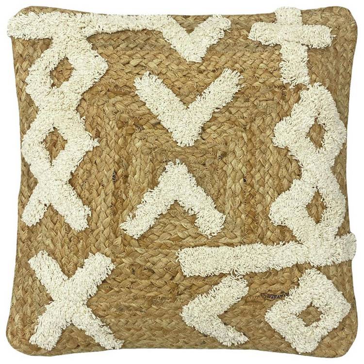 Camfa jute cushion natural 45x45cm (British brand)
