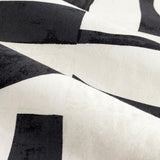 Hoem Carro Eyelet Curtains - Black & White - 229x229cm