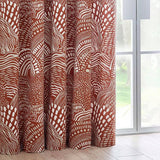 Hoem Nola eyelet curtains chestnut 117x183cm - British product