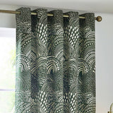 Hoem olive eyelet curtains 117x137cm, UK version