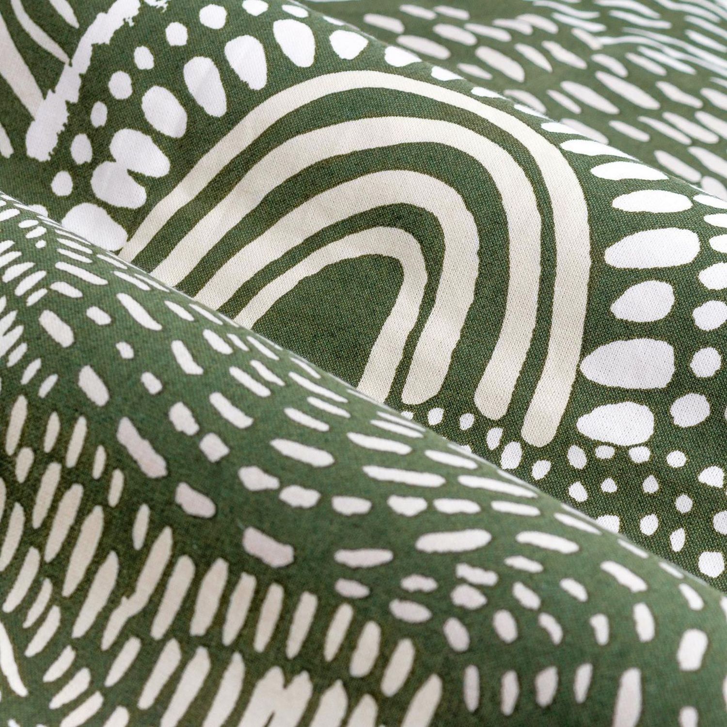 Hoem olive eyelet curtains 117x137cm, UK version