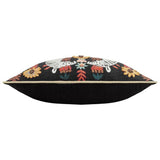 Wylder zebra cushion black 30x50cm - British product