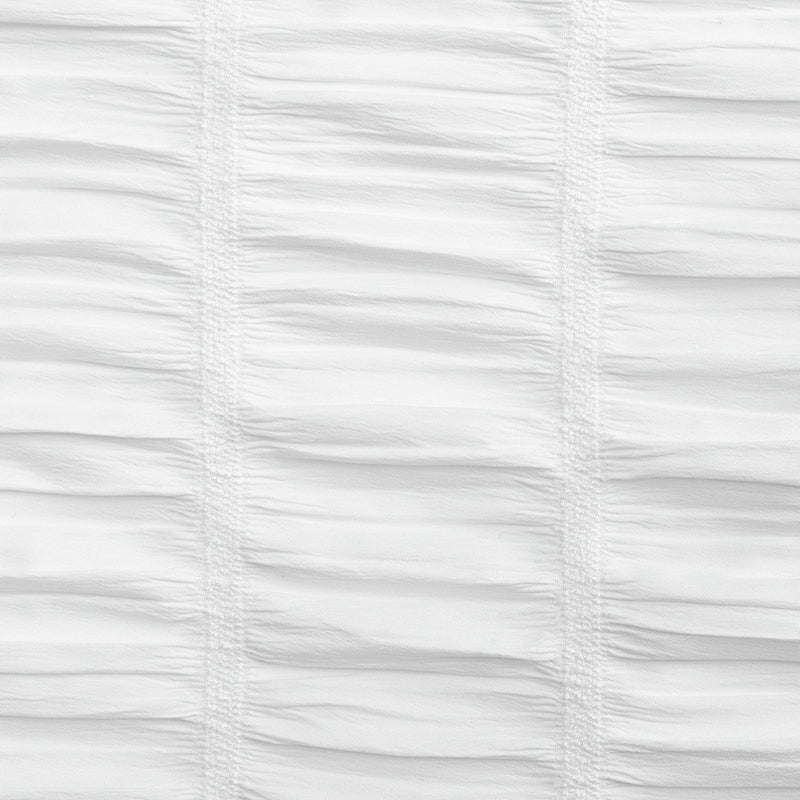 Argos Home Ruched Texture White Bedding Set - King size