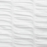 Argos Home Ruched Texture White Bedding Set - King size