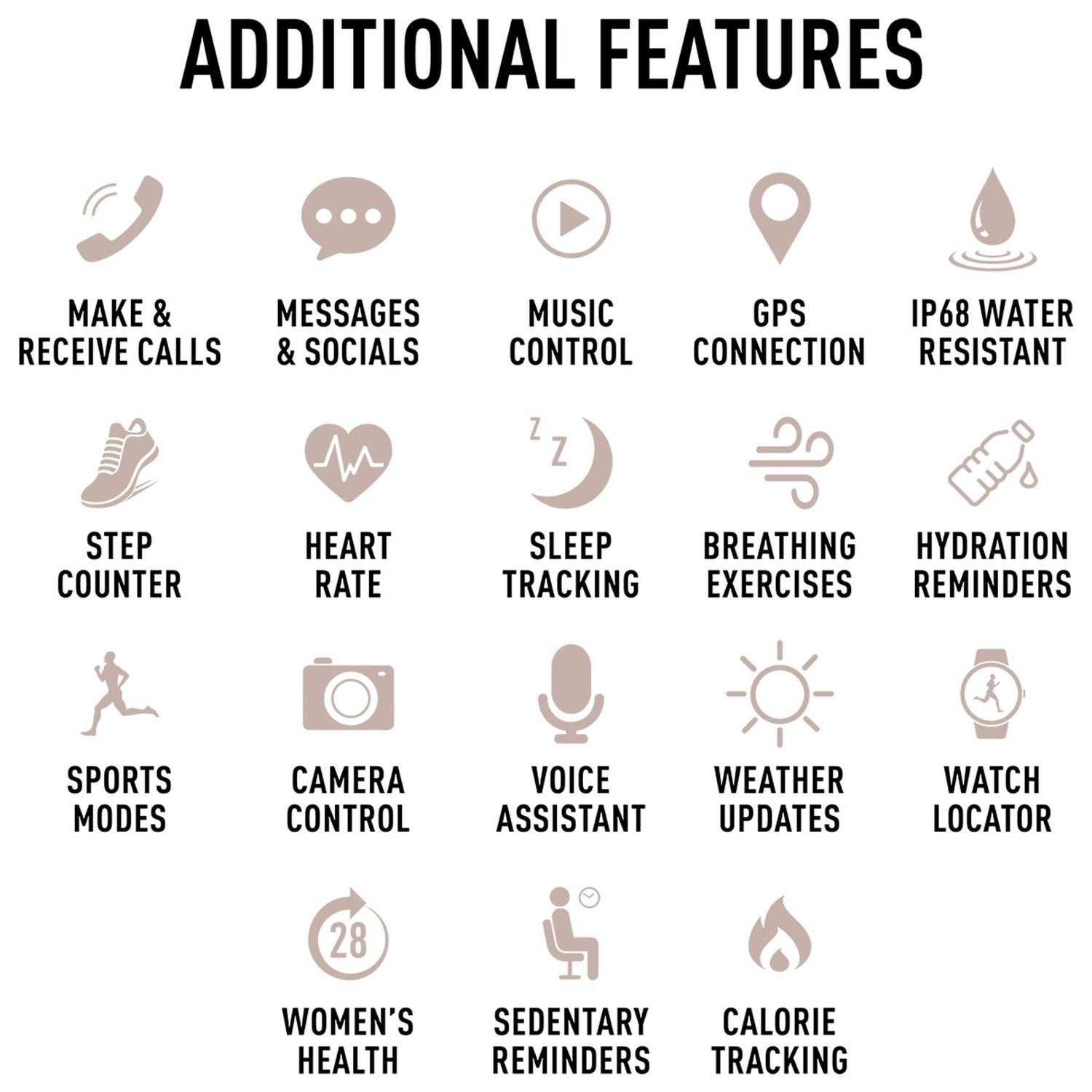 Reflex Active Spectra smart watch with AMOLED display (British brand)
