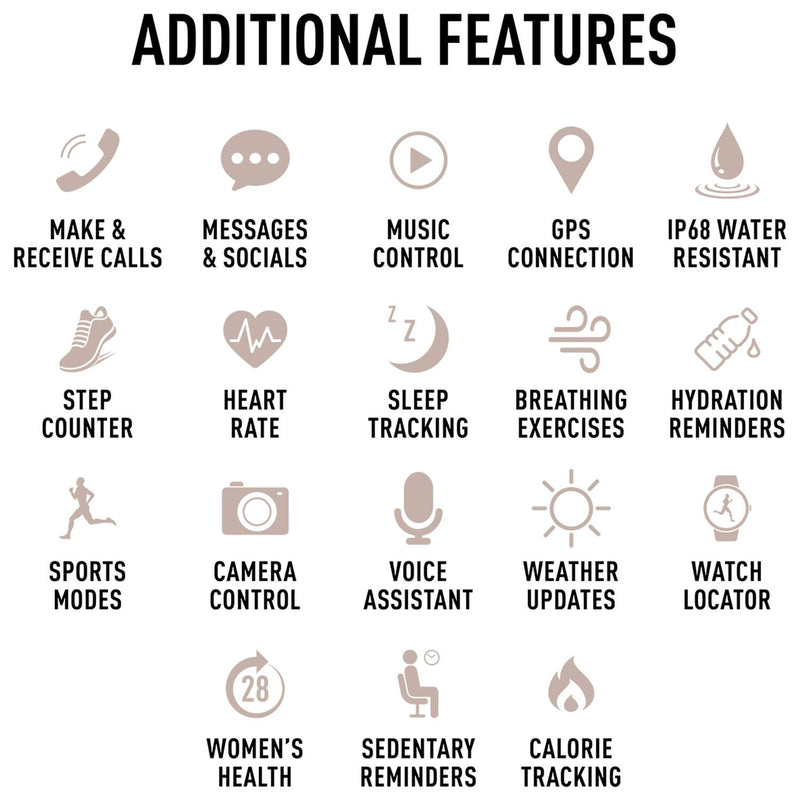Reflex Active Spectra smart watch with AMOLED display (British brand)